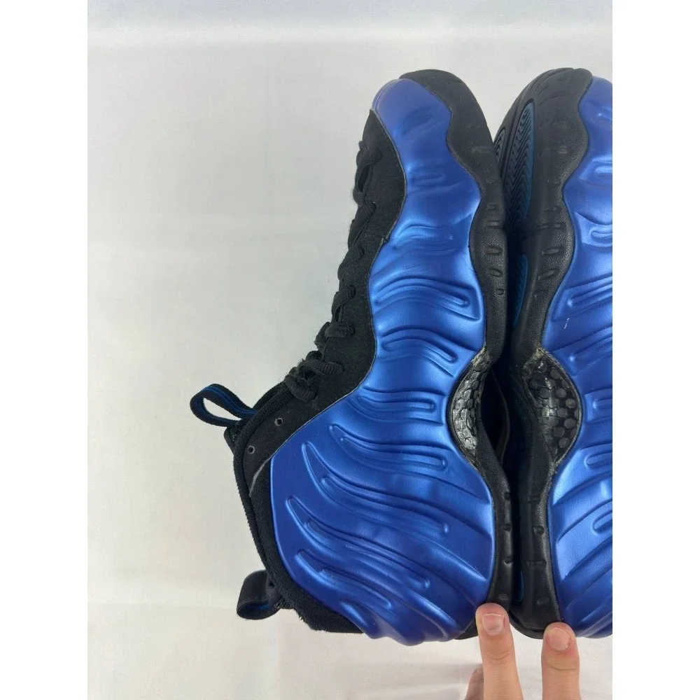 Nike Foamposite Pro B Varsity Royal Black 2001 Shoes 624041-401 Men's Size 10.5